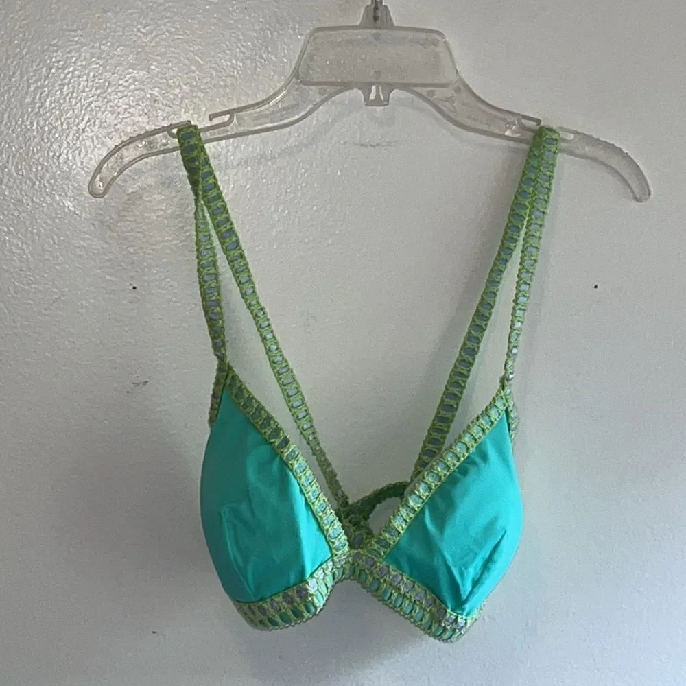 VICTORIA’S SECRET SIZE LARGE TRIANGLE BIKINI SWIM TOP
